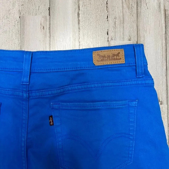 Levi’s Women's 512 Straight Jeans Blue Size 16M Stretch Denim - Picture 5 of 5